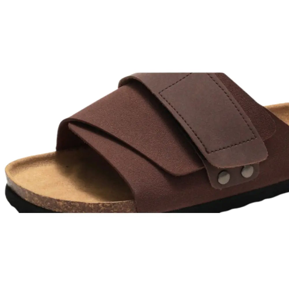 Salerno Sandals - Dark Brown