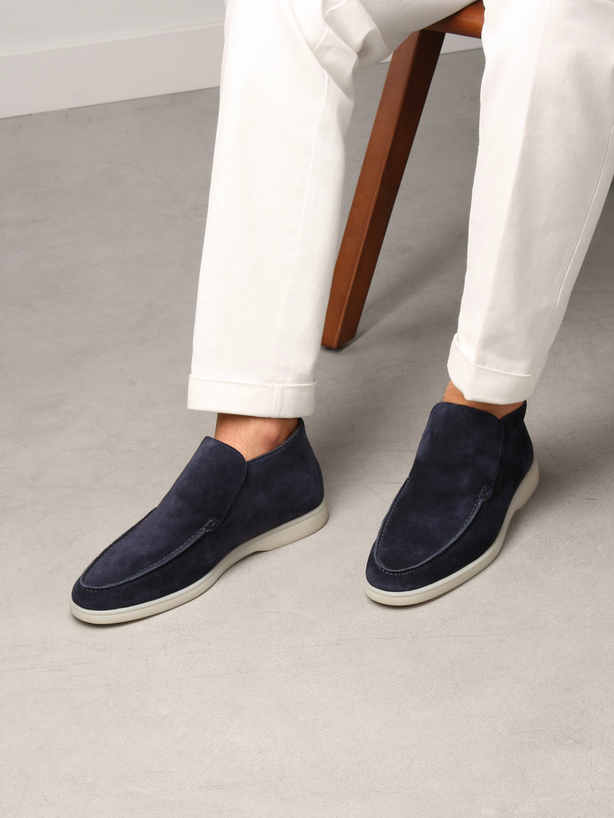 Navy Asolo Boot
