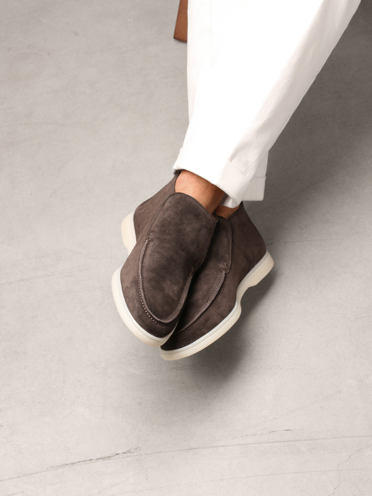 Warm Grey Asolo Boot