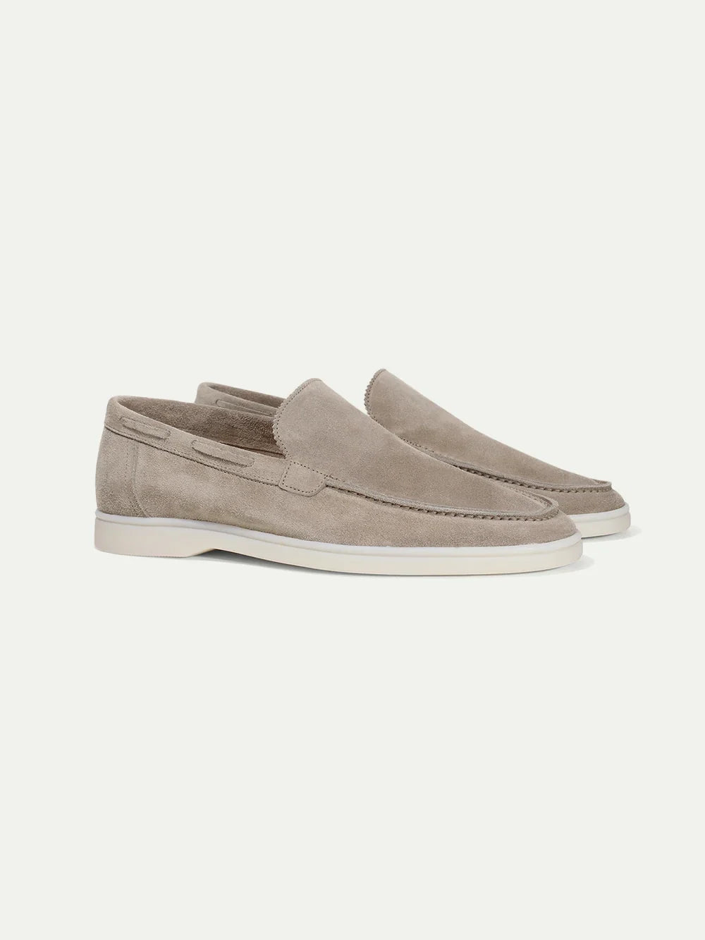 Light Grey Marina Loafers