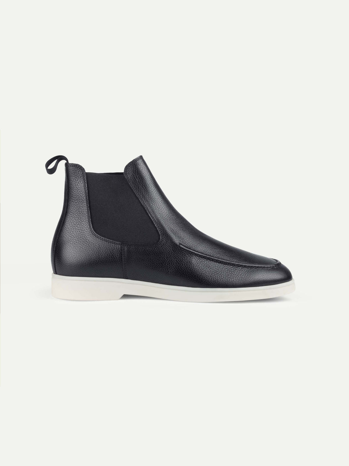 Belviso Chelsea Boots Navy Grain