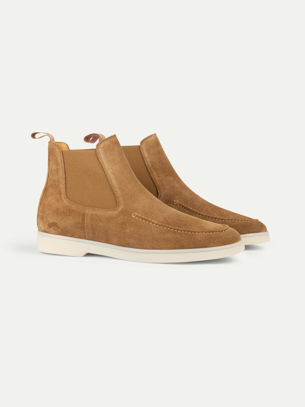 Belviso Chelsea Boots Beige