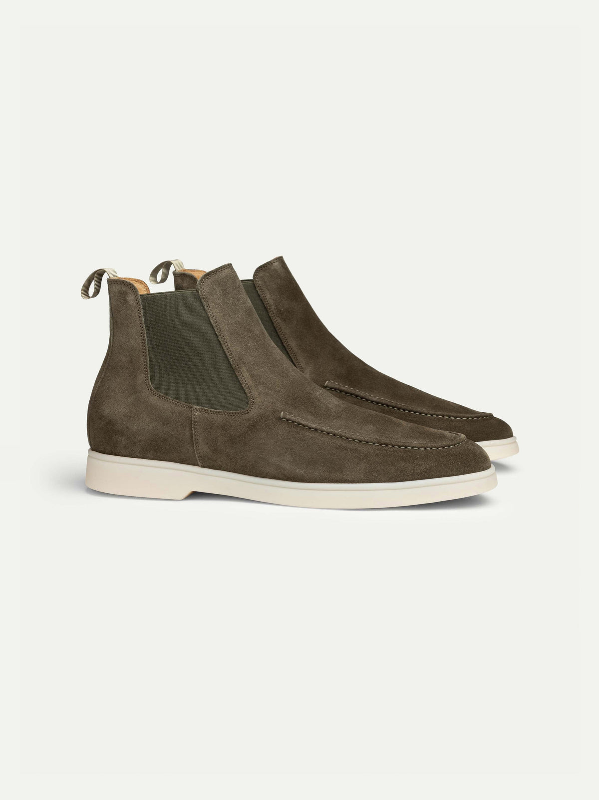 Belviso Chelsea Boots Olive