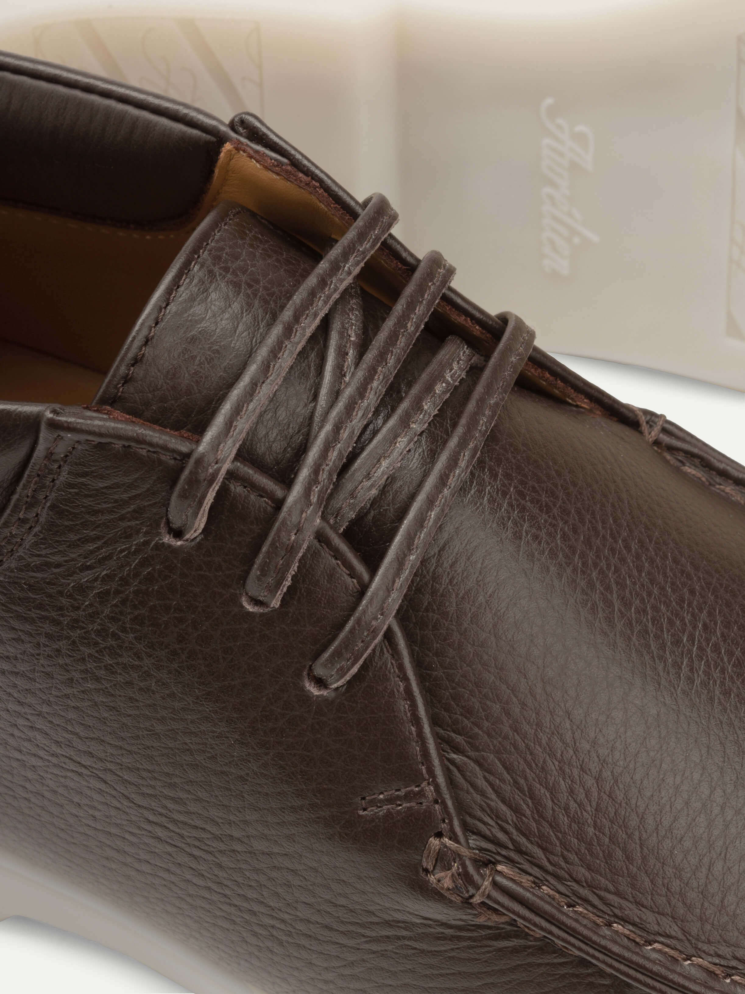 Brown Grain Cortina Boot
