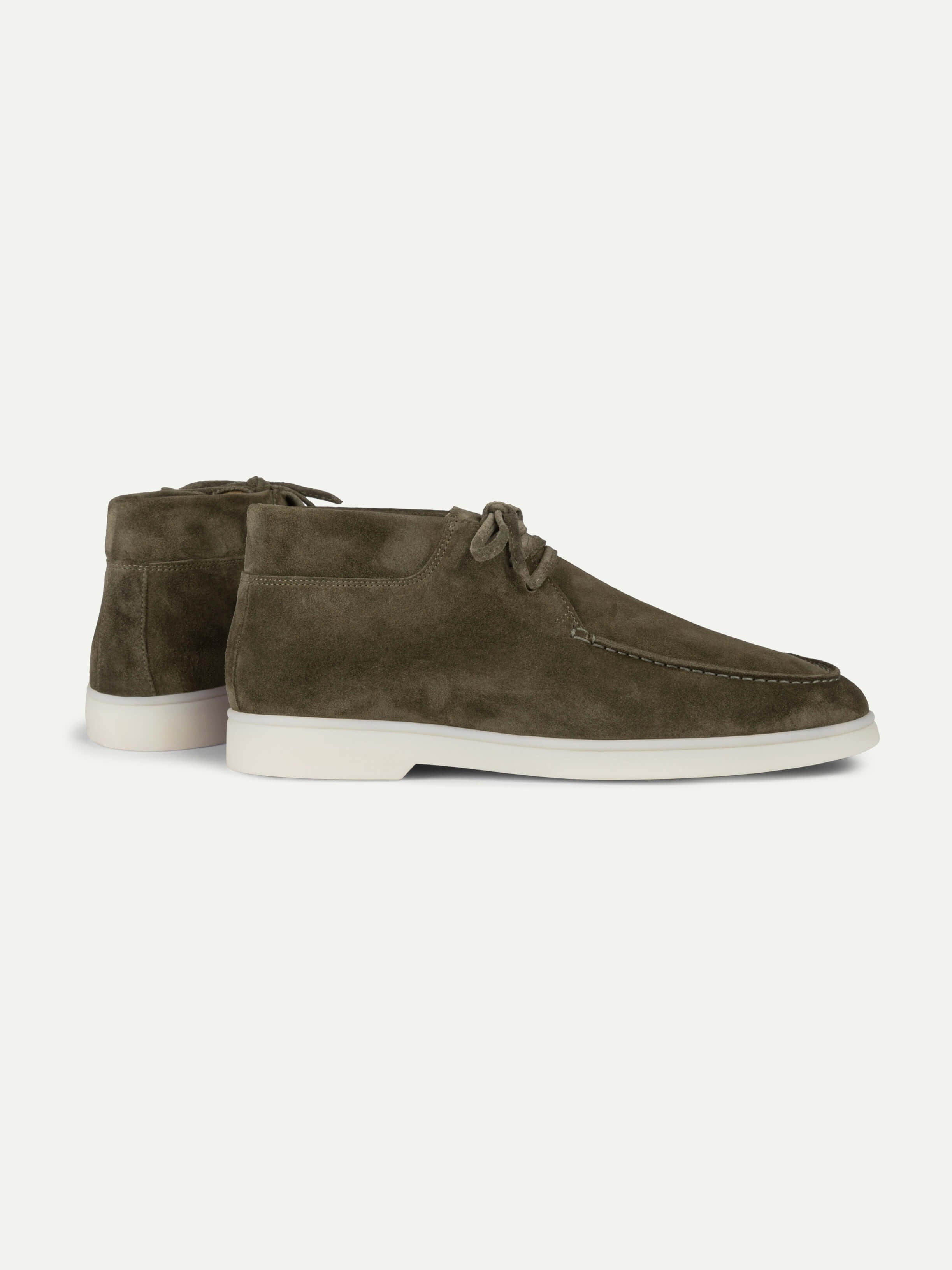 Olive Suede Cortina Boot