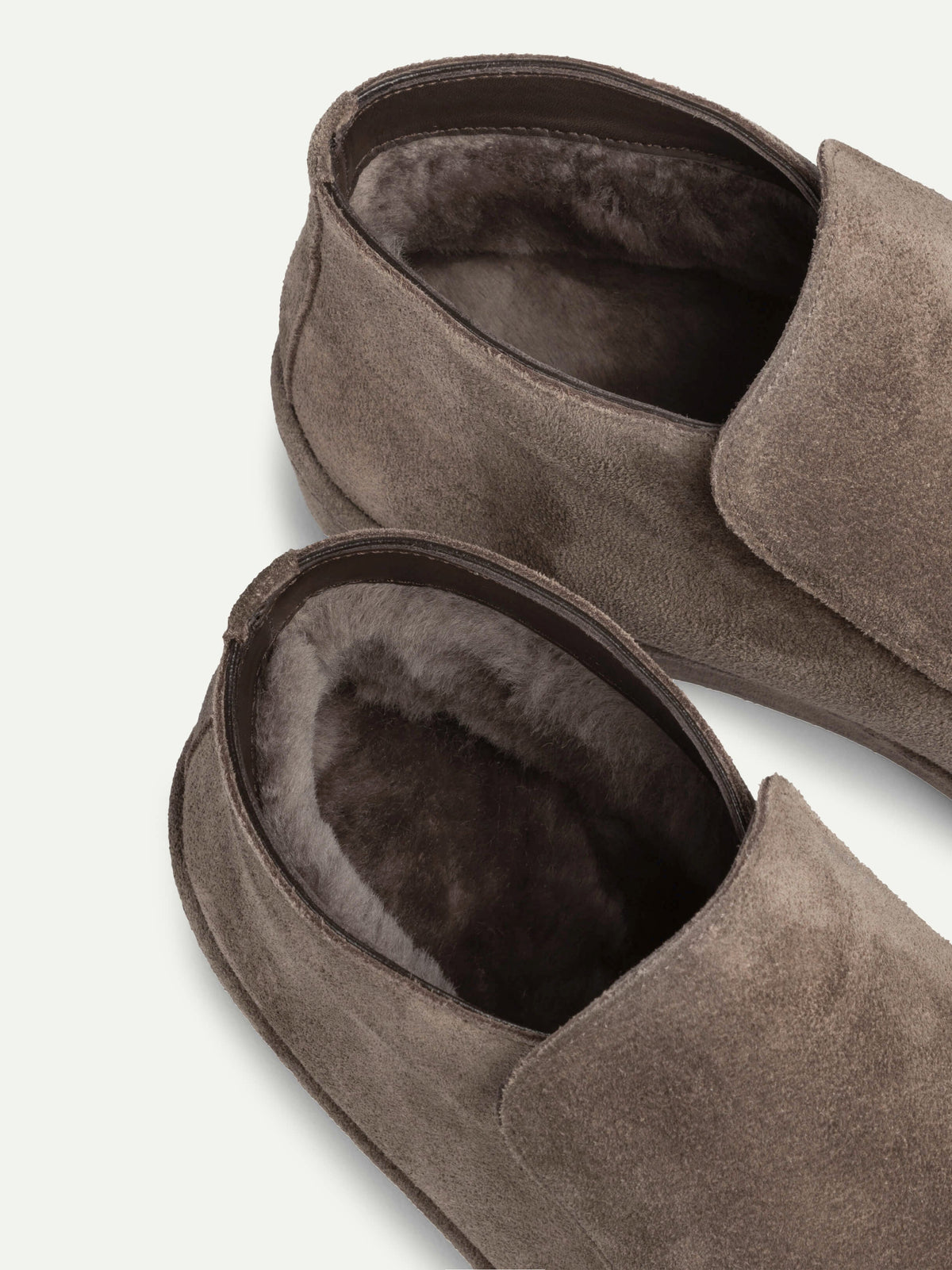 Ash Grey Voyager Asolo Boot with Fur