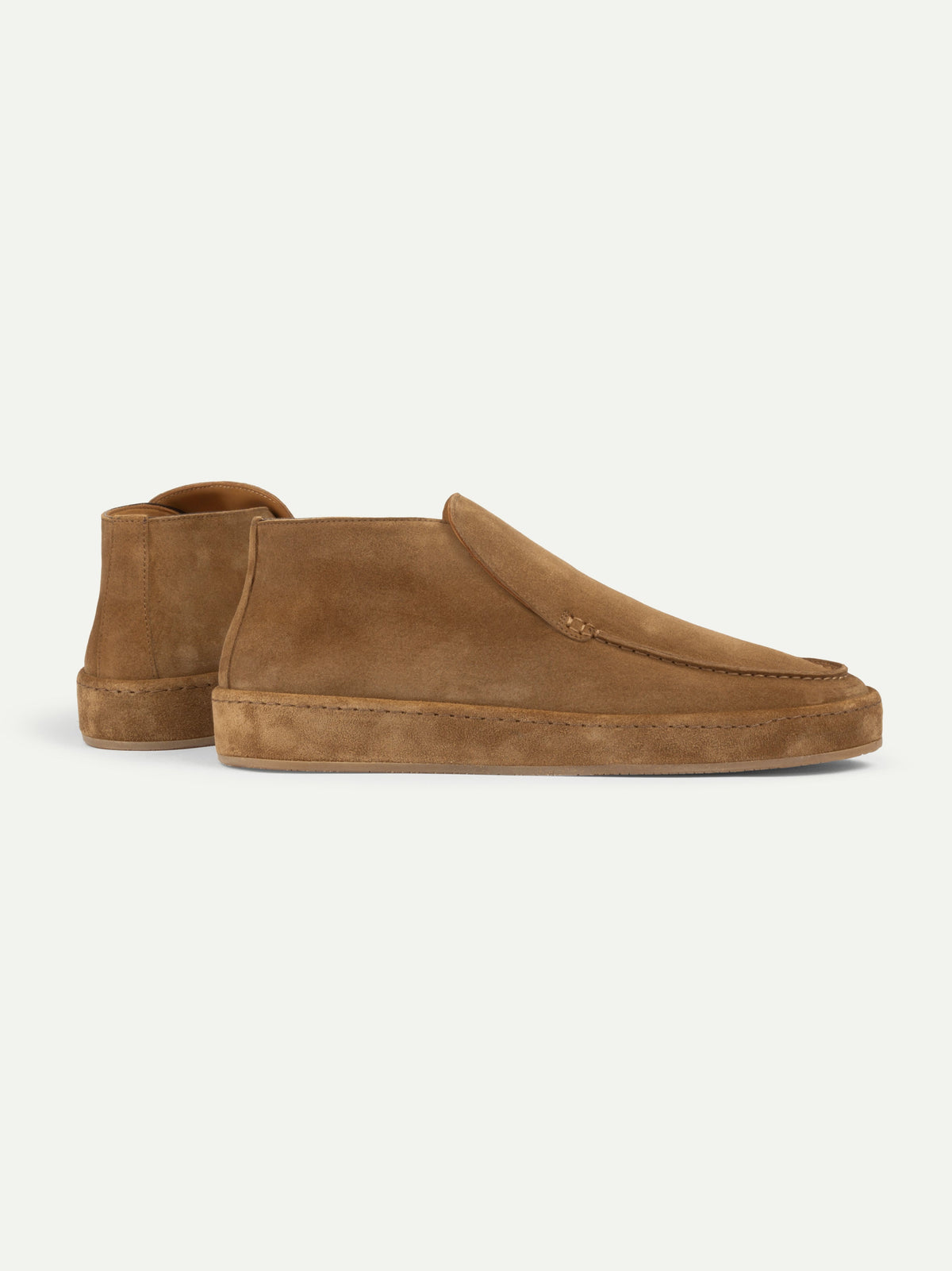 Beige Voyager Asolo Boot with Fur