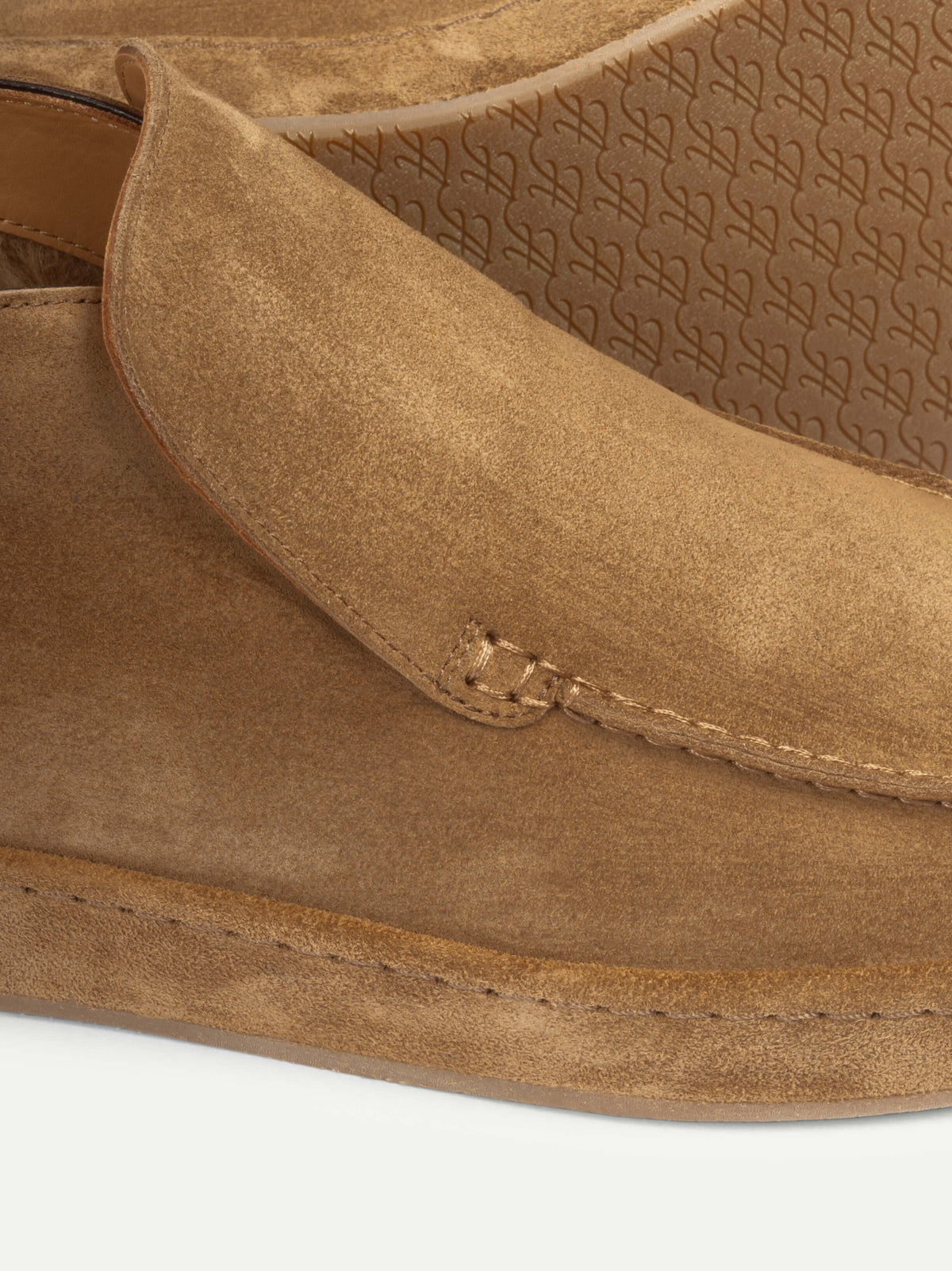 Beige Voyager Asolo Boot with Fur