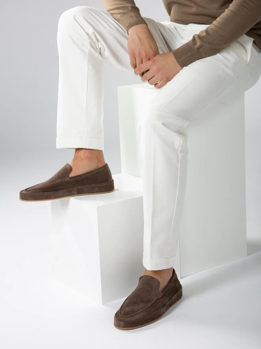 Ash Grey Nomade Loafer
