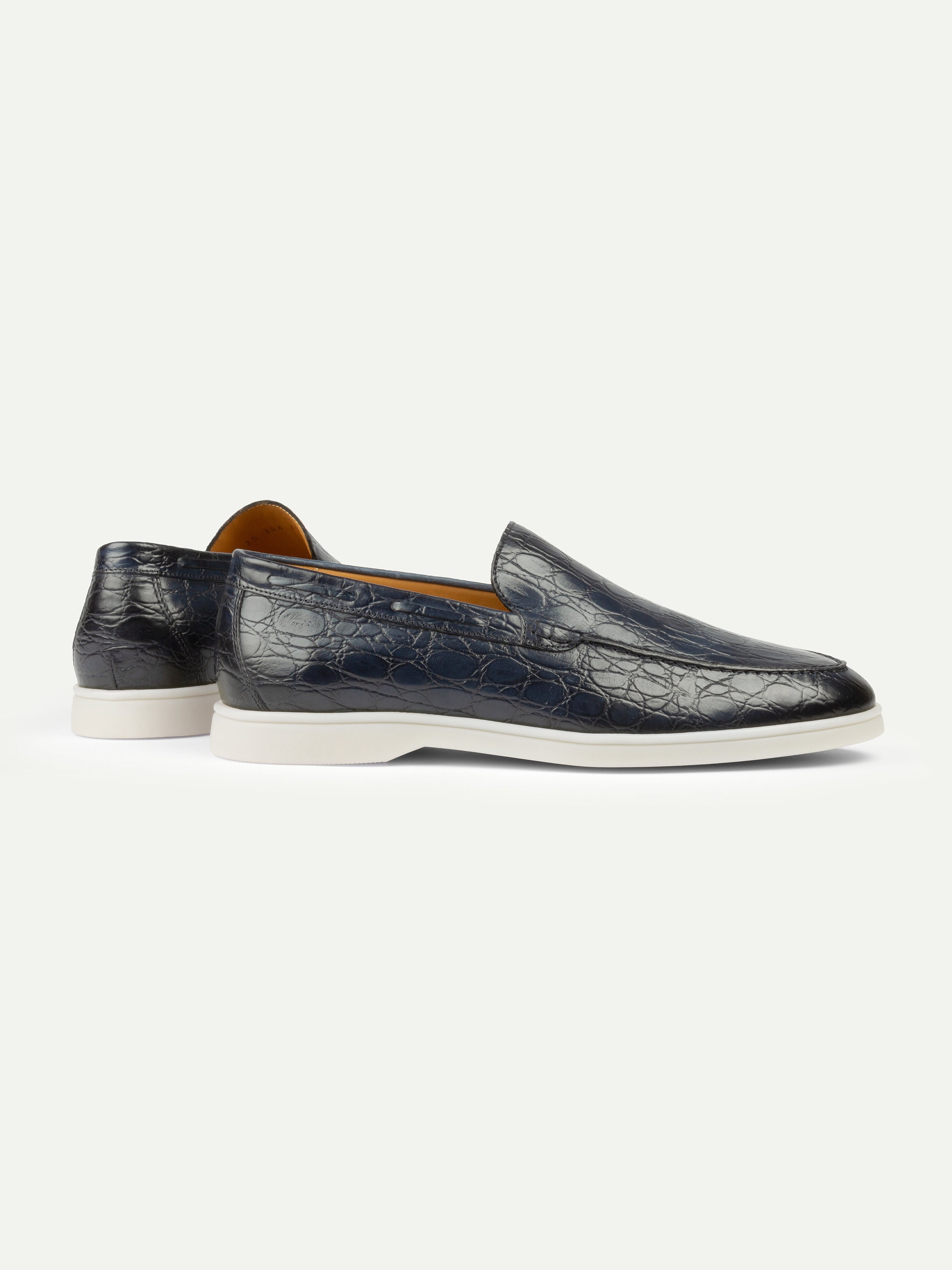 Navy Marina Loafers