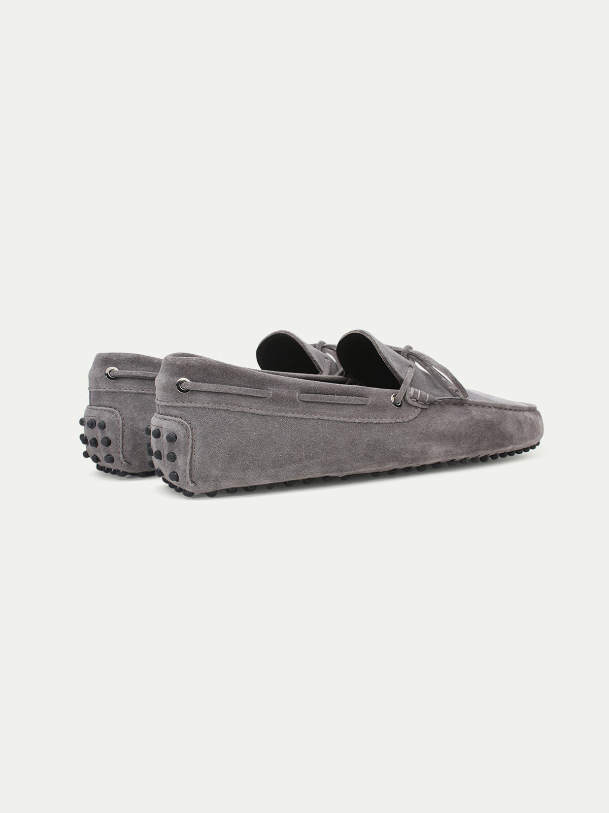 Grey Suede City Driver Shoes