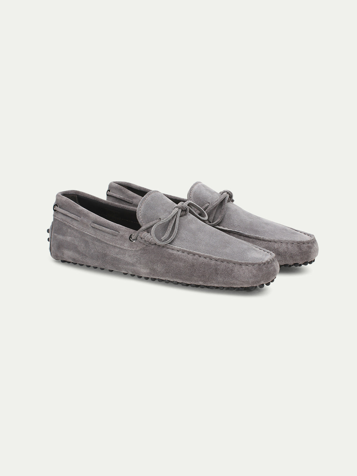 Grey Suede City Driver Shoes