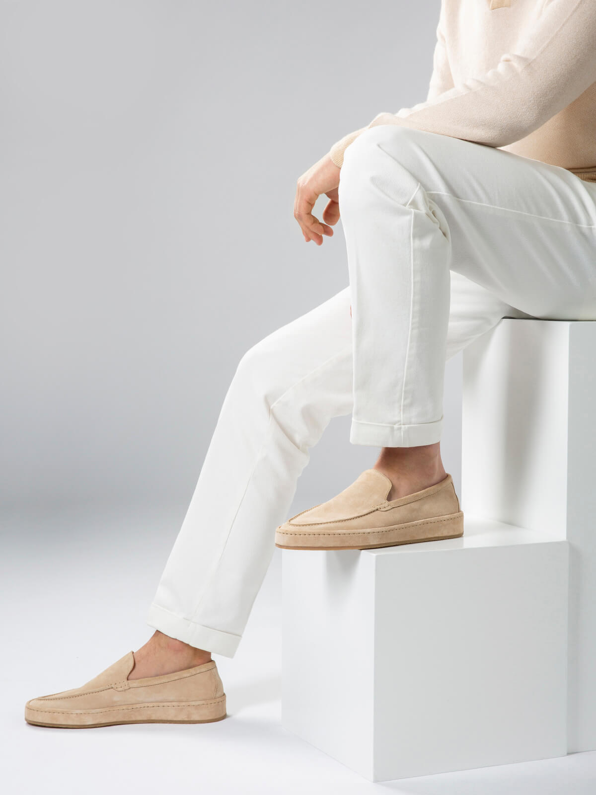 Light Beige Nomade Loafer