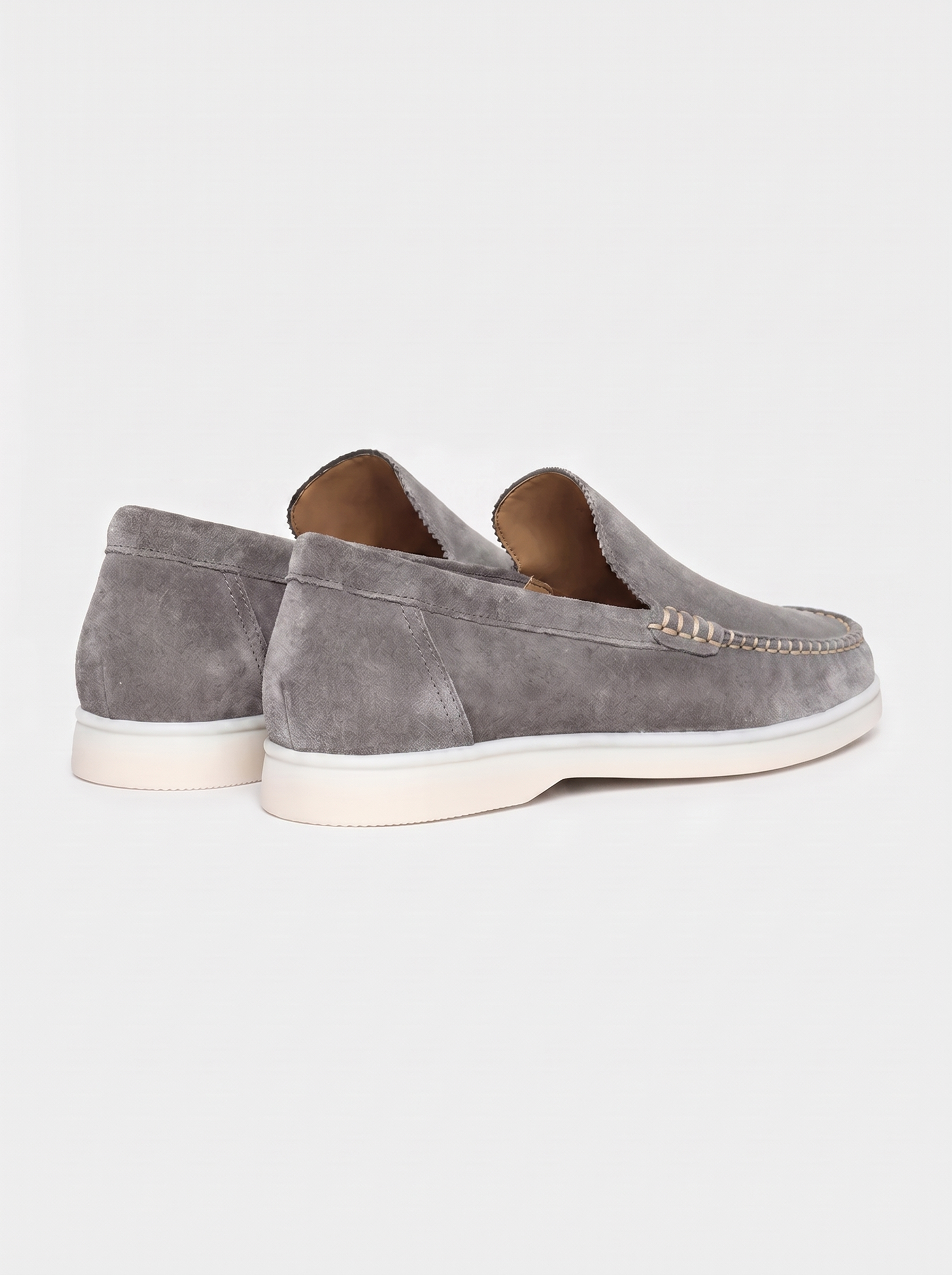 Grey Bellagio Loafers
