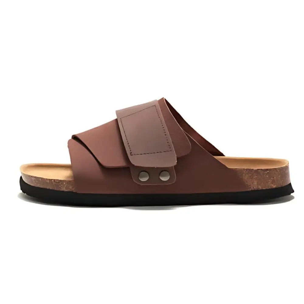 Salerno Sandals - Dark Brown