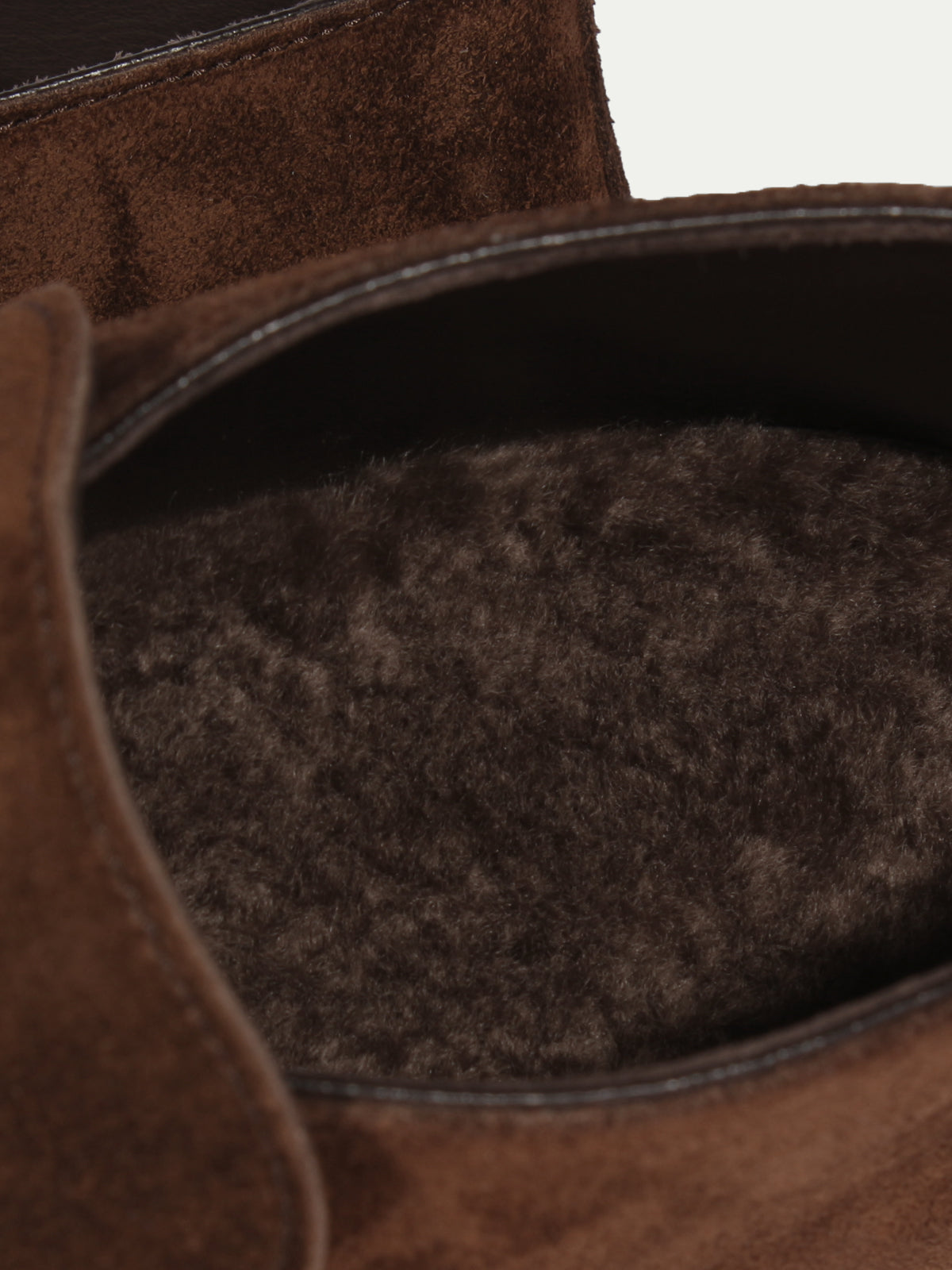 Chocolate Asolo Boot with Lamb Shearling Footbed