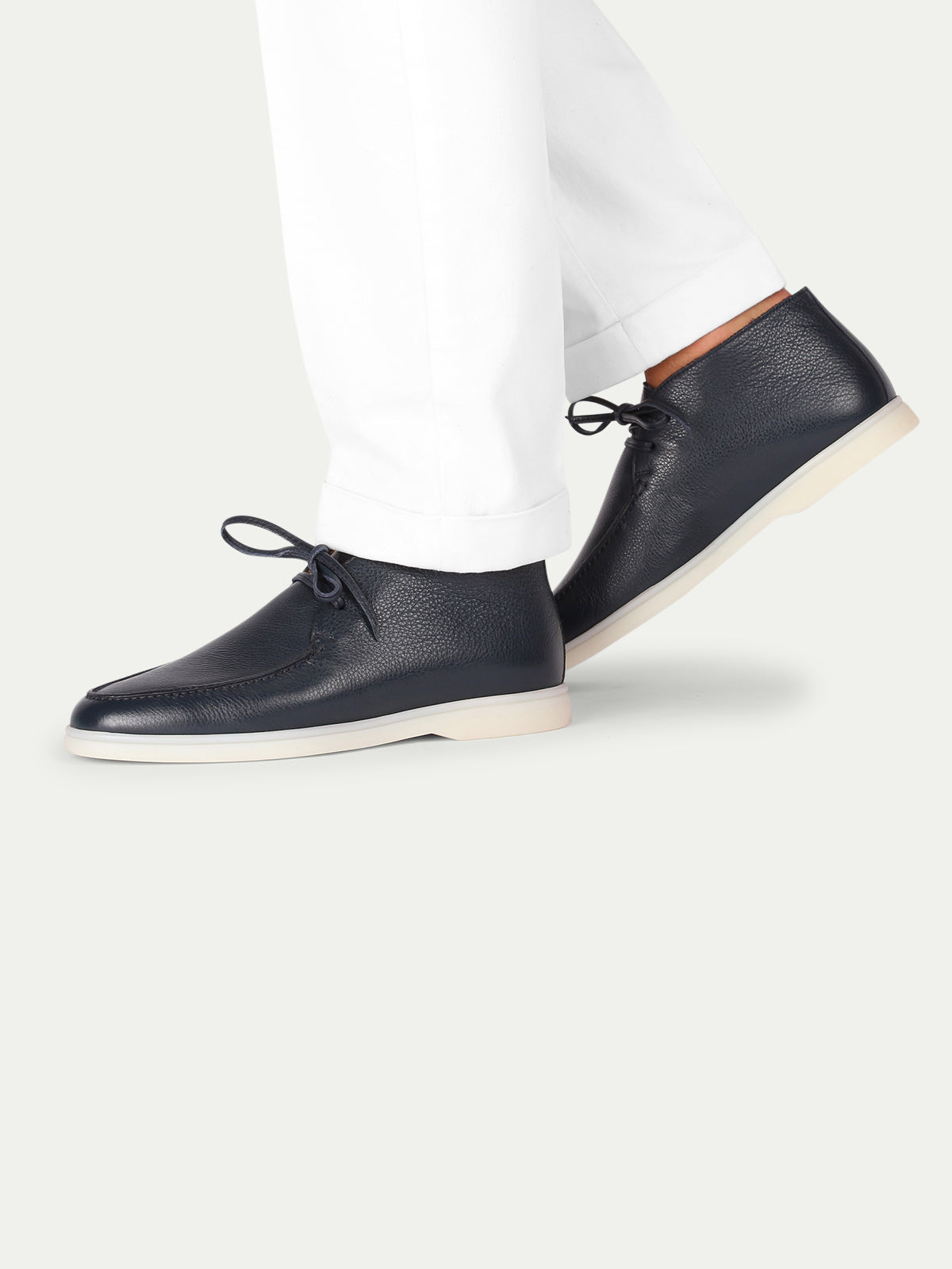 Navy Grain Cortina Boot