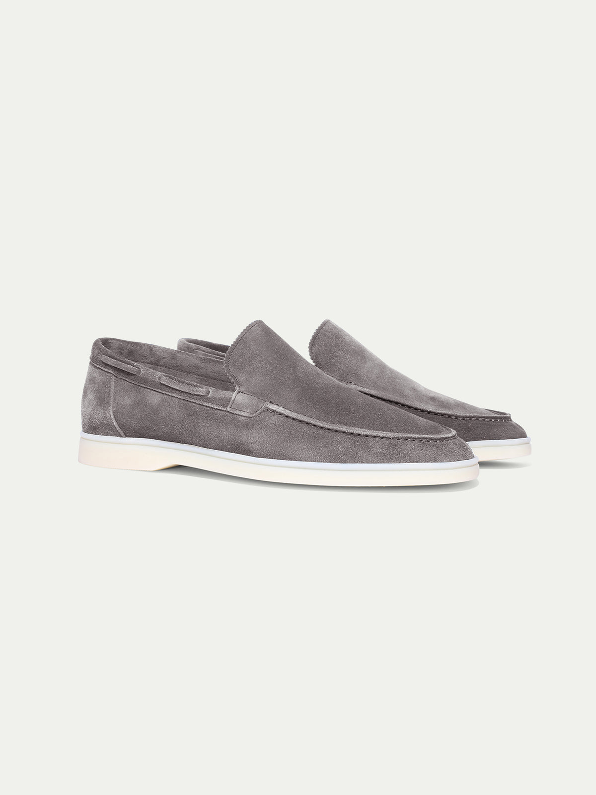 Grey Marina Loafers