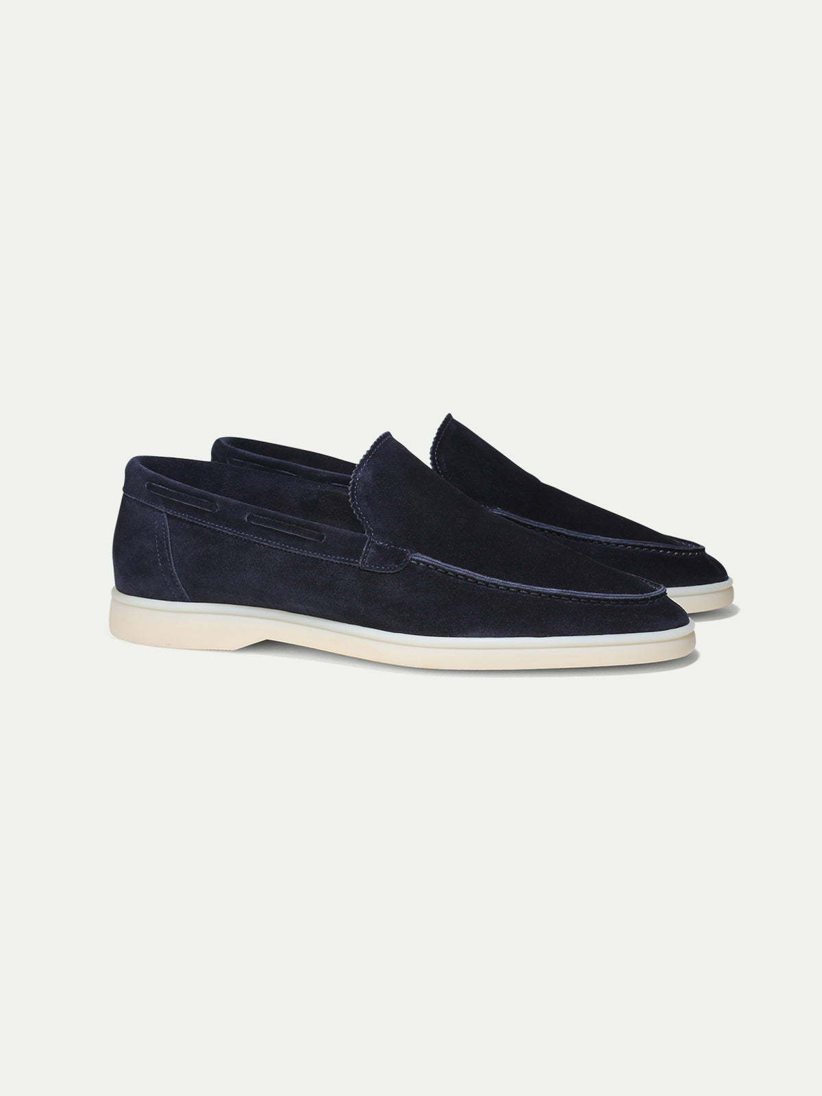 Navy Marina Loafers