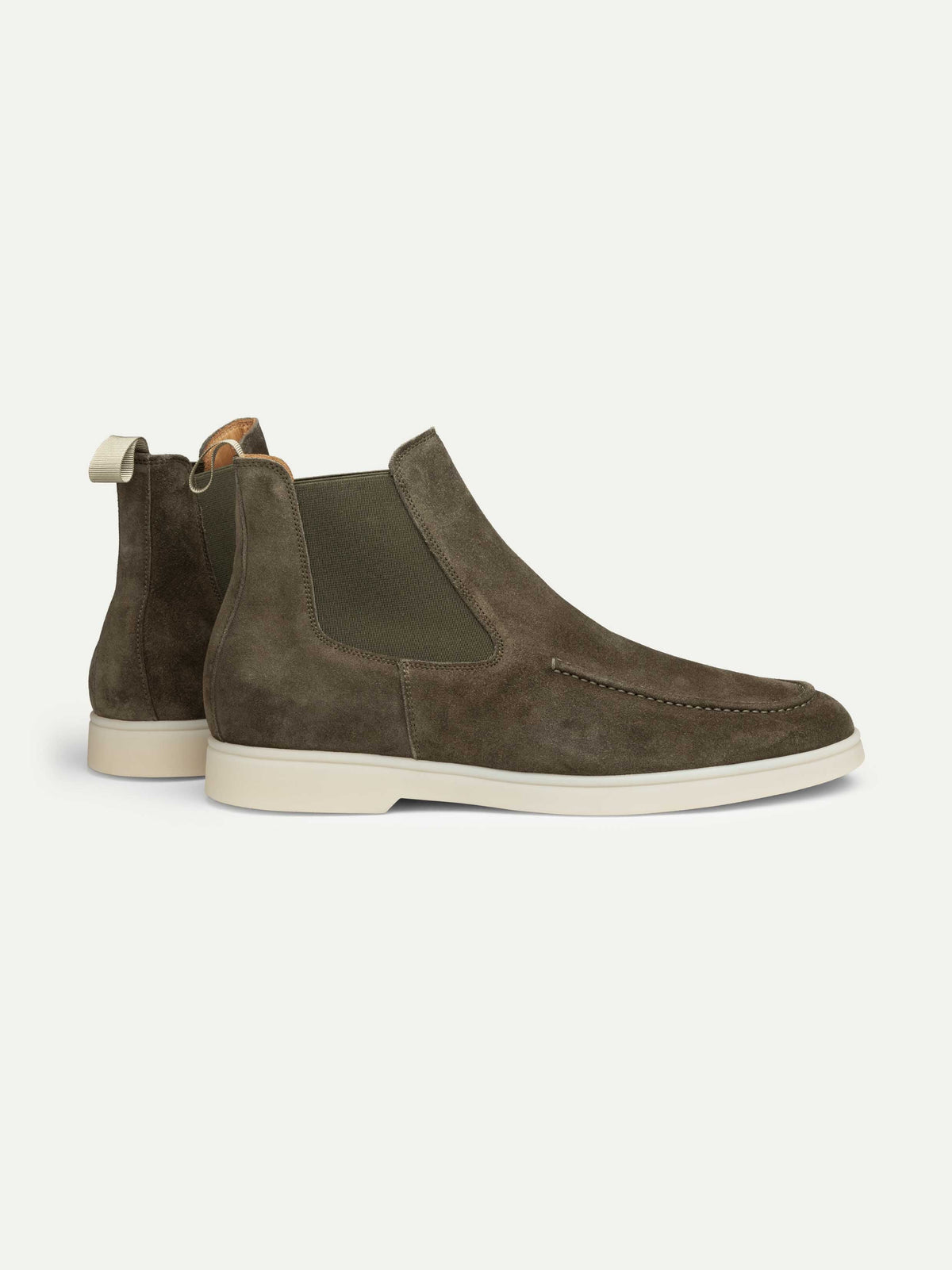 Belviso Chelsea Boots Olive