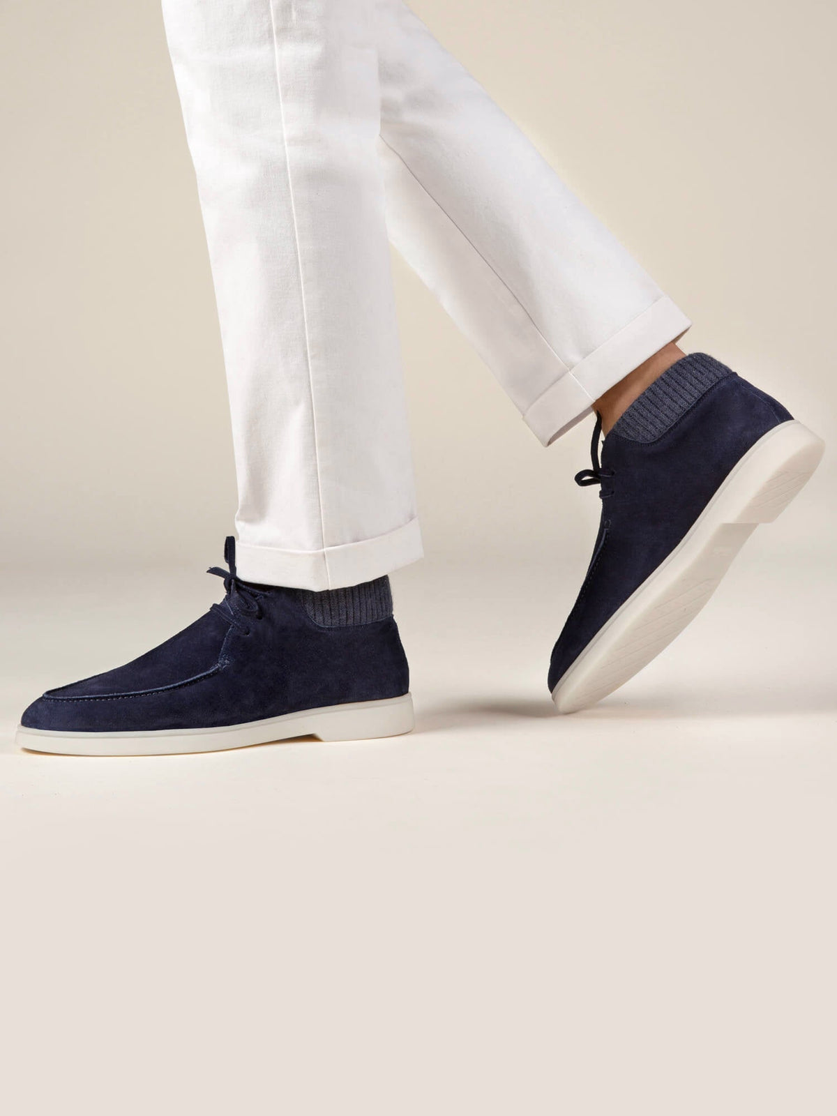 Navy Cortina Boot
