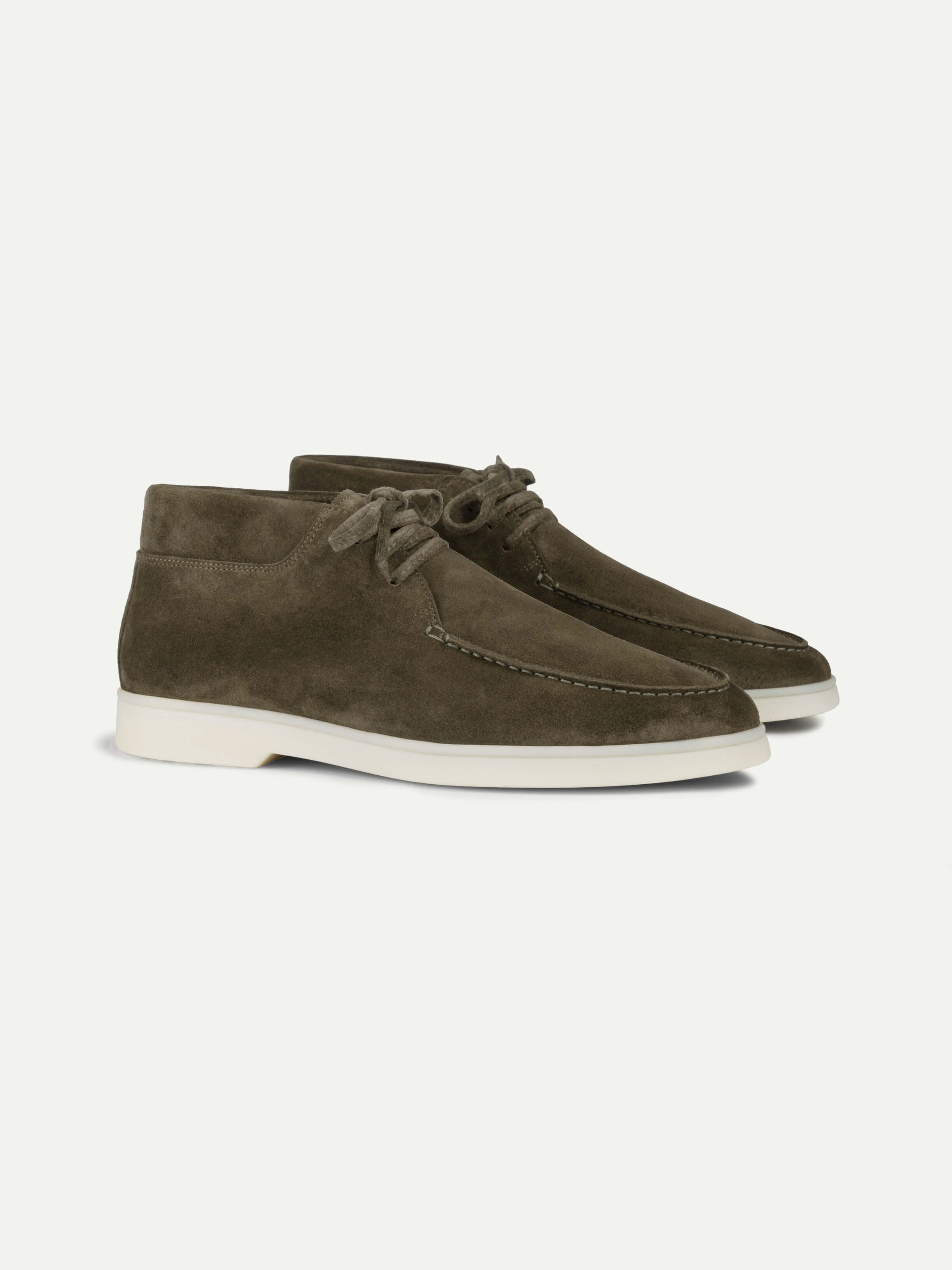 Olive Suede Cortina Boot