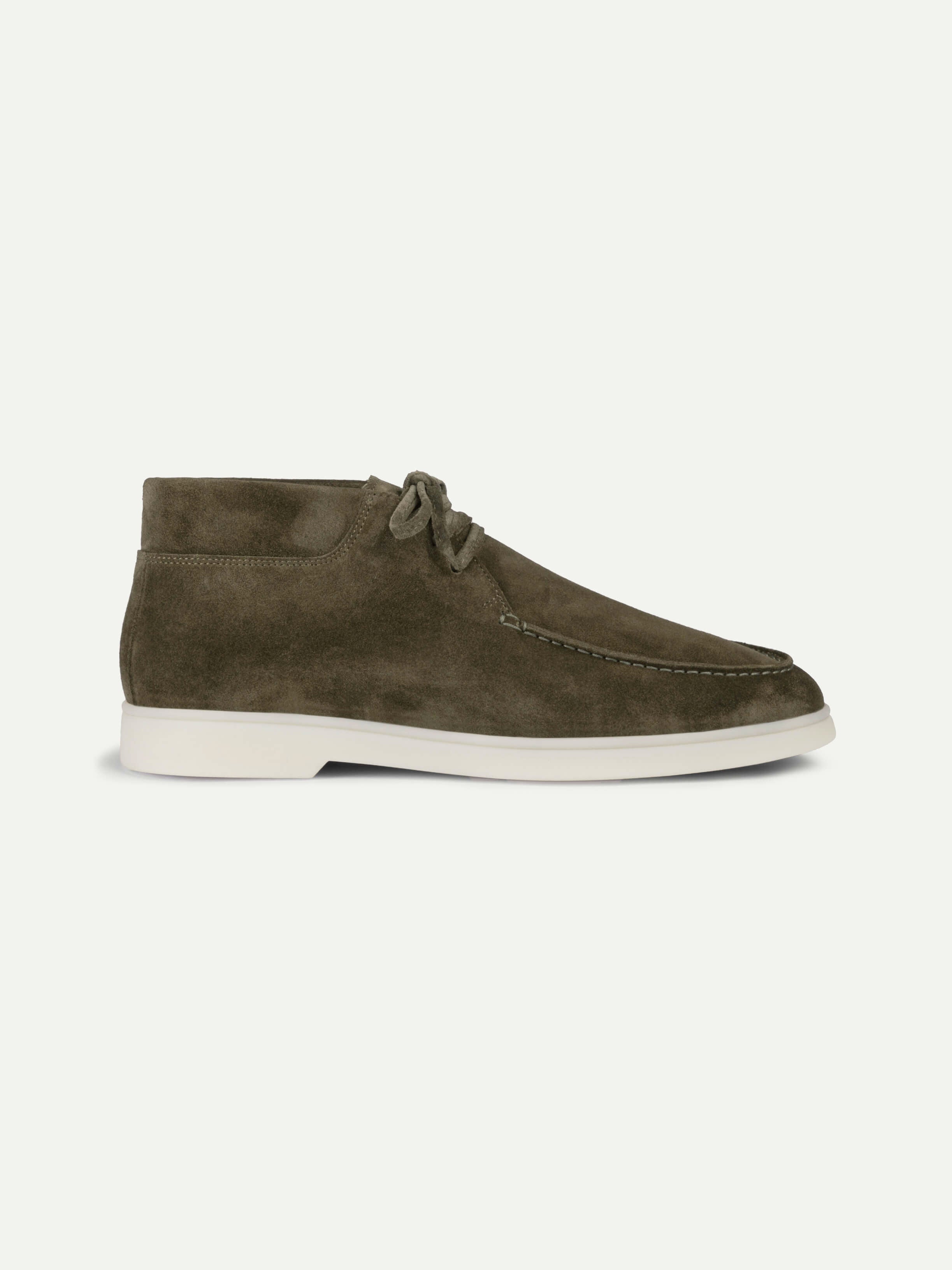 Olive Suede Cortina Boot