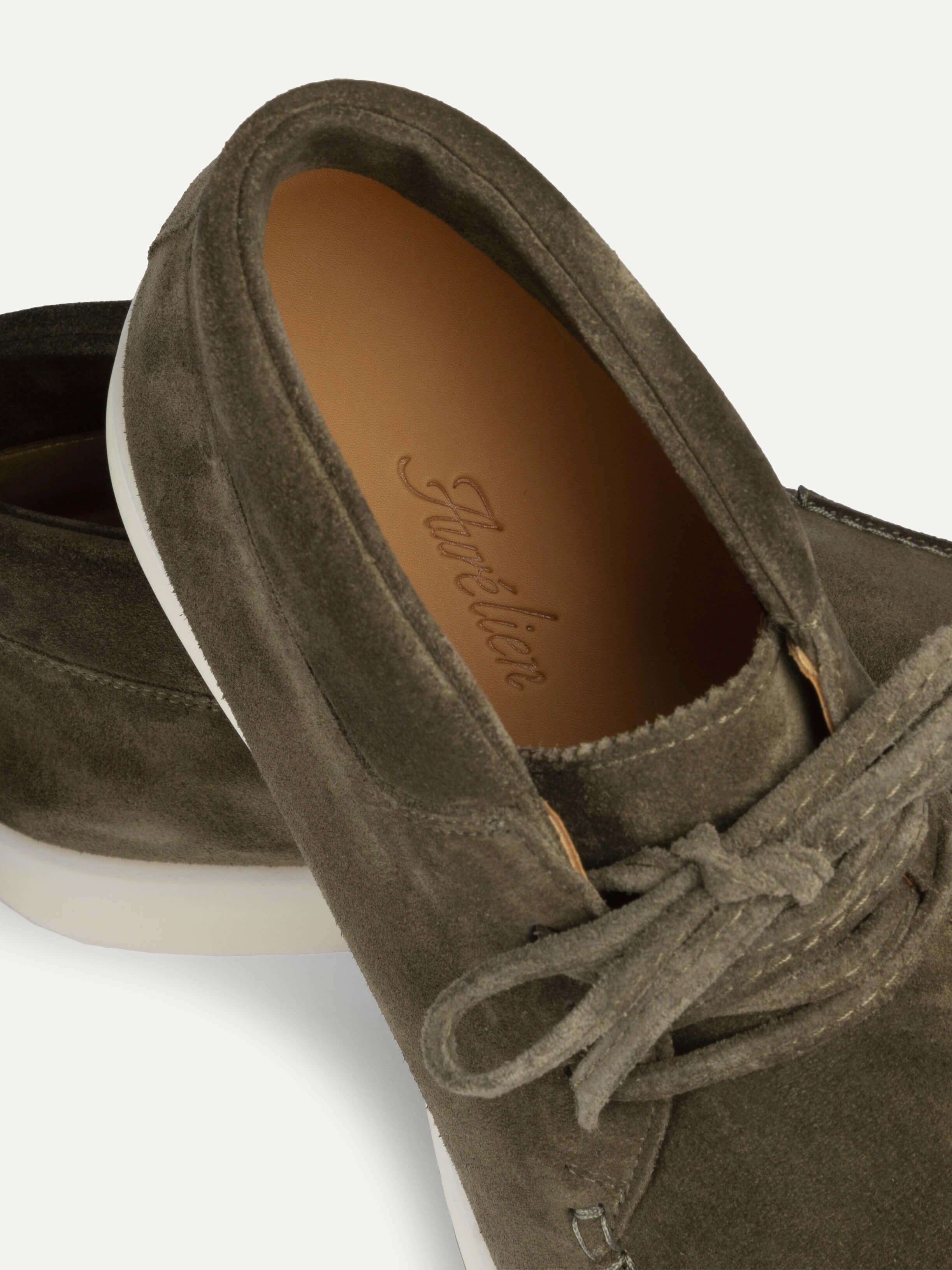 Olive Suede Cortina Boot