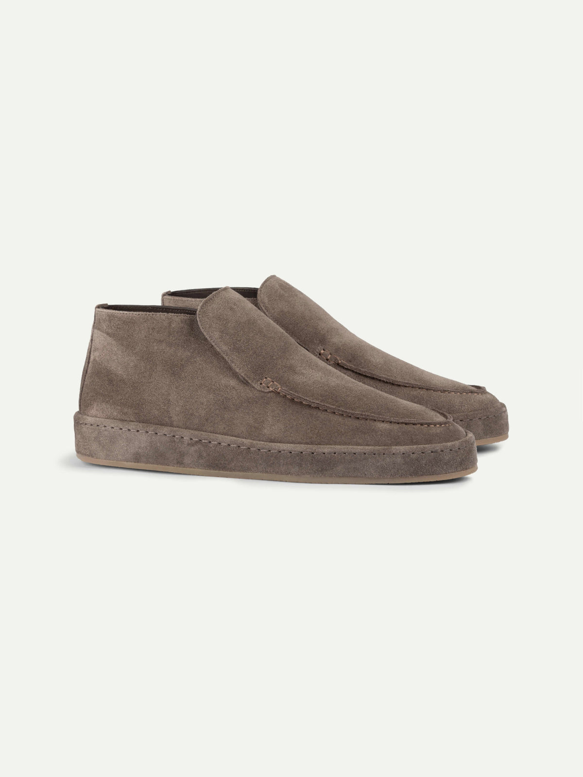 Ash Grey Voyager Asolo Boot with Fur