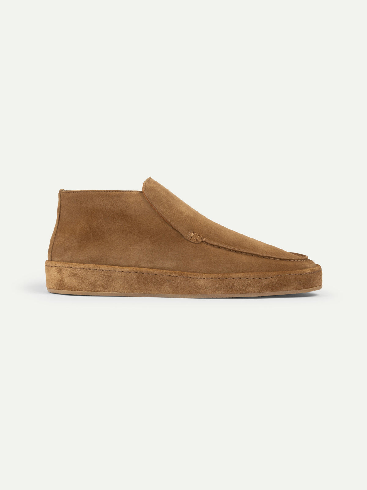 Beige Voyager Asolo Boot with Fur
