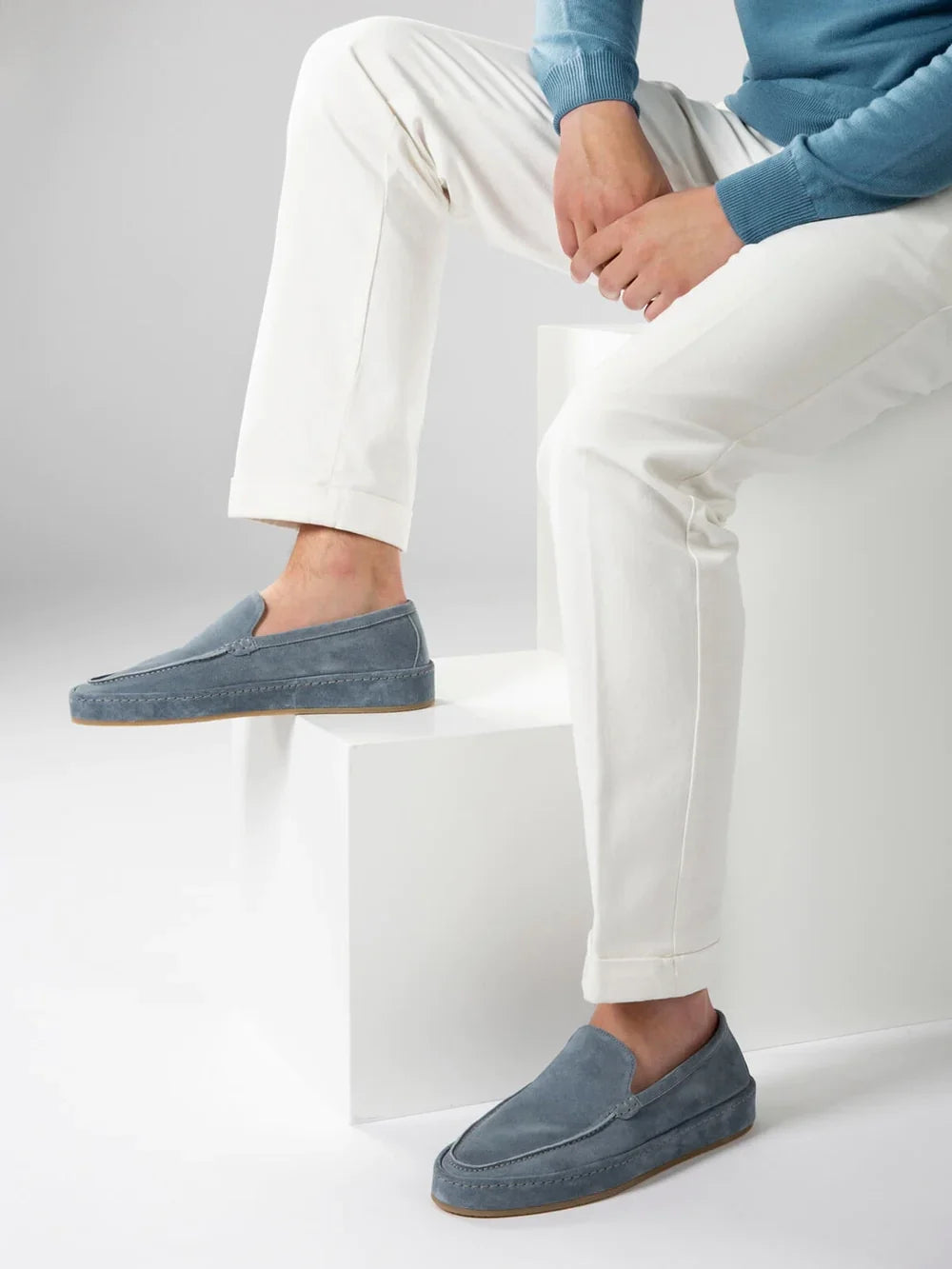 Light Blue Nomade Loafer