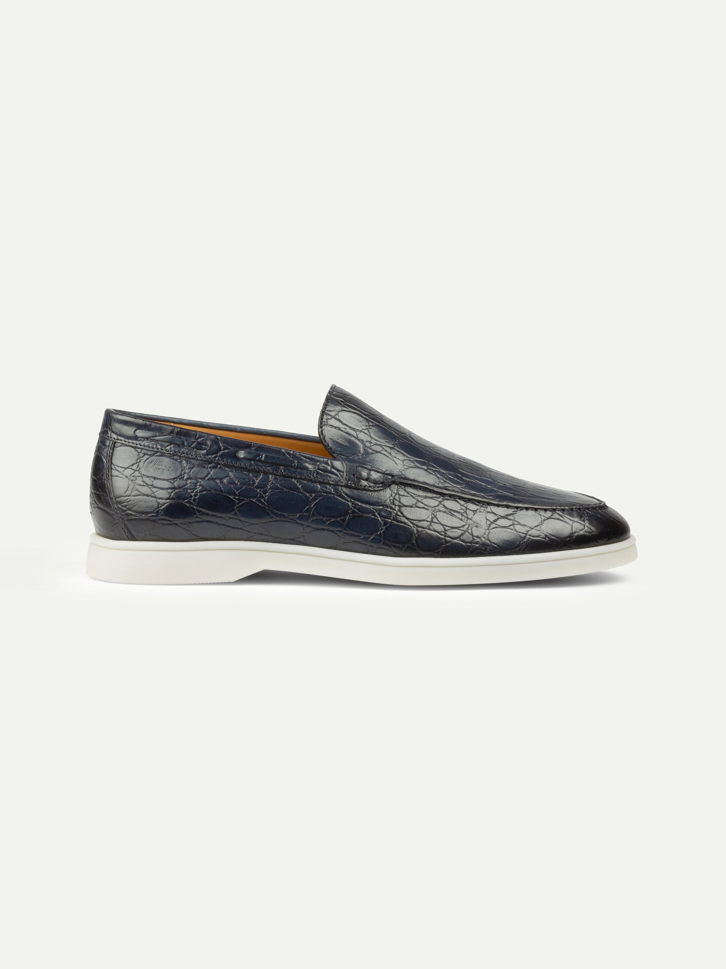 Navy Marina Loafers