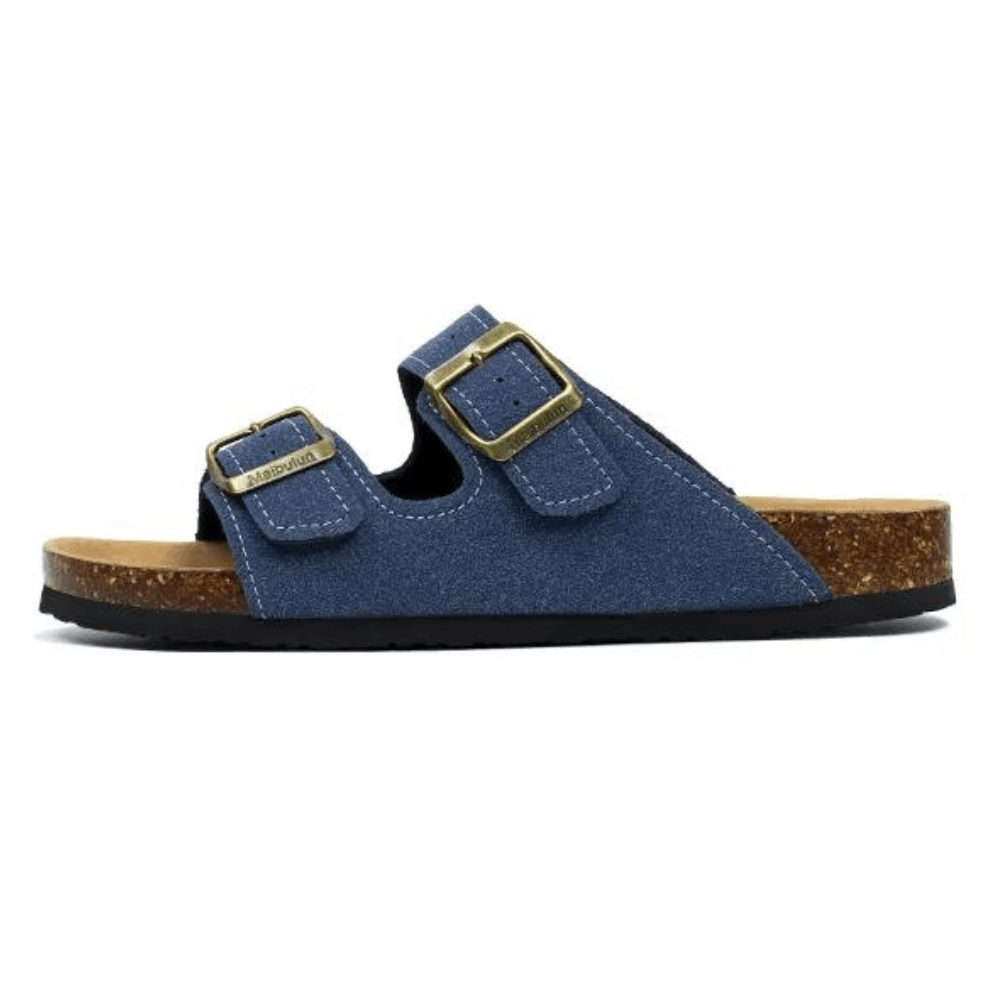 Maibulun Suede Sandals - Blue
