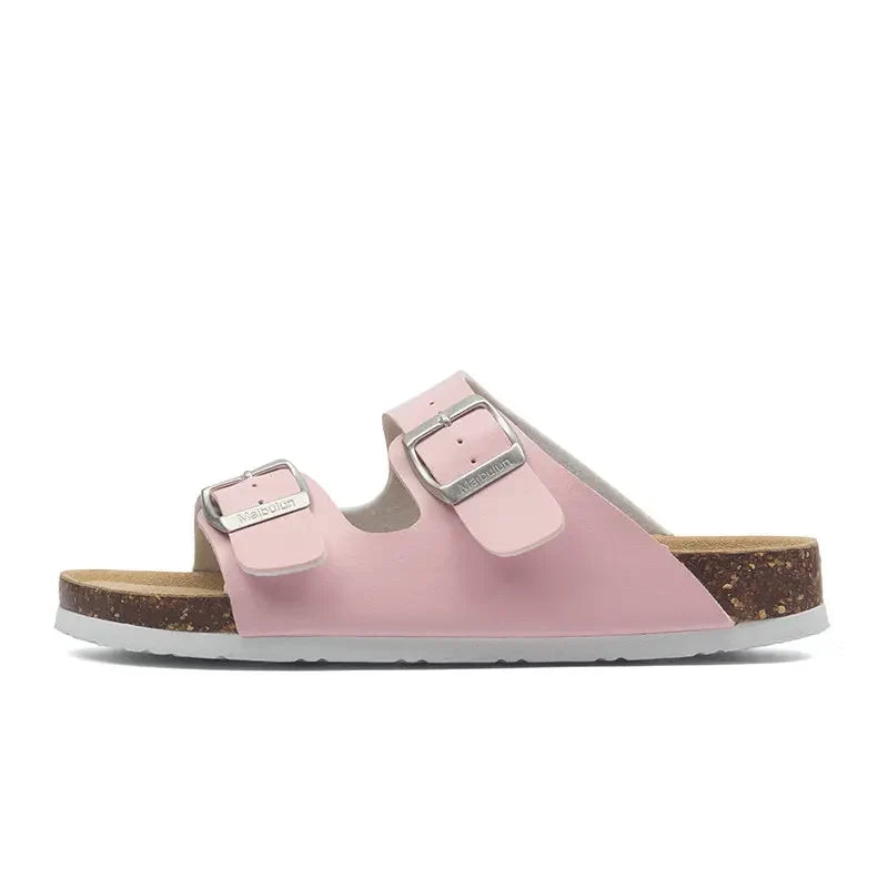 Maibulun Leather Sandals - Pink