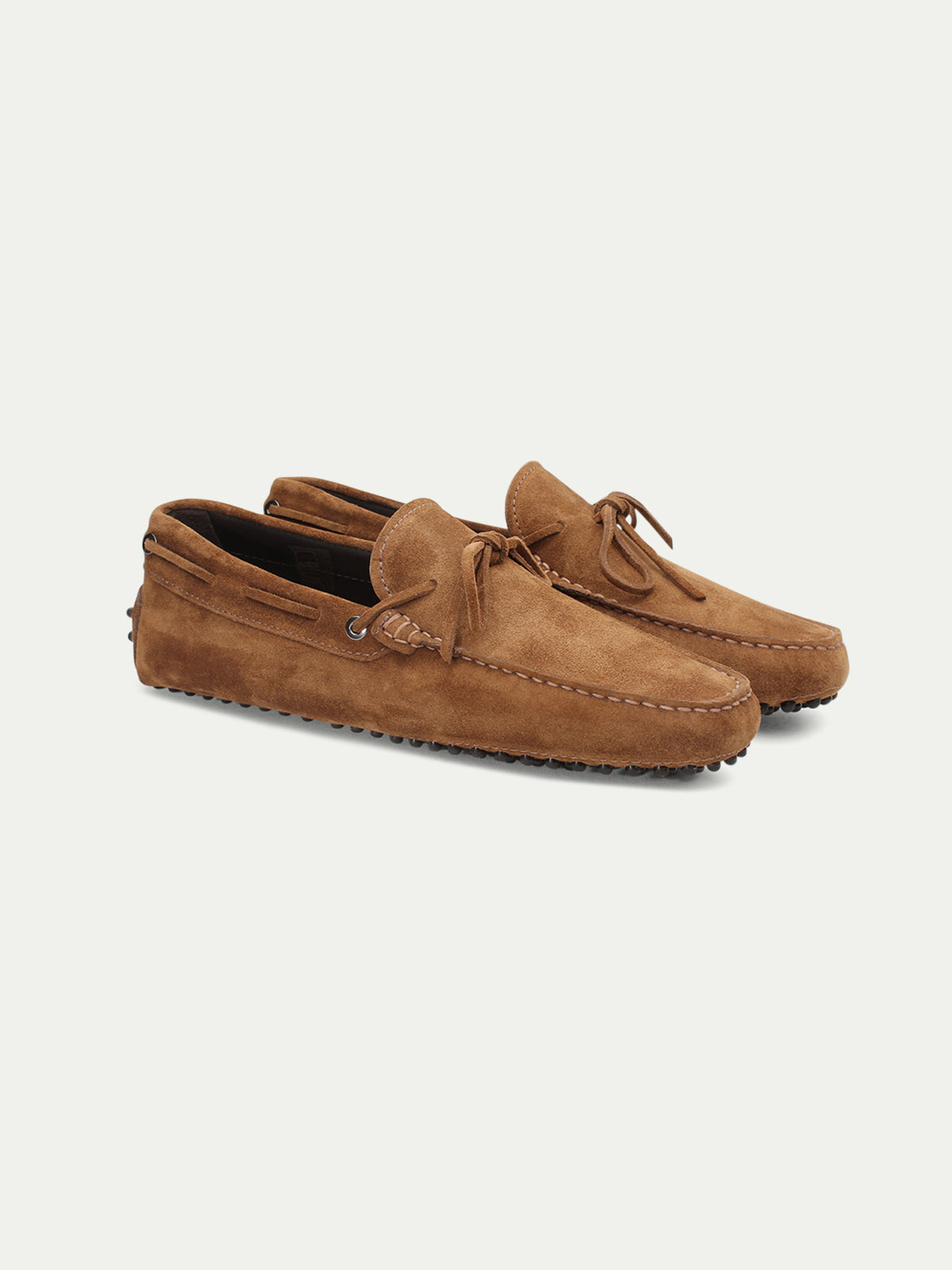 Caramel Suede City Driver Shoes