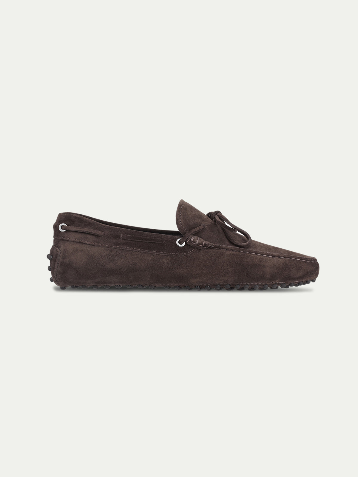 Warm Grey Suede City Driver Shoes
