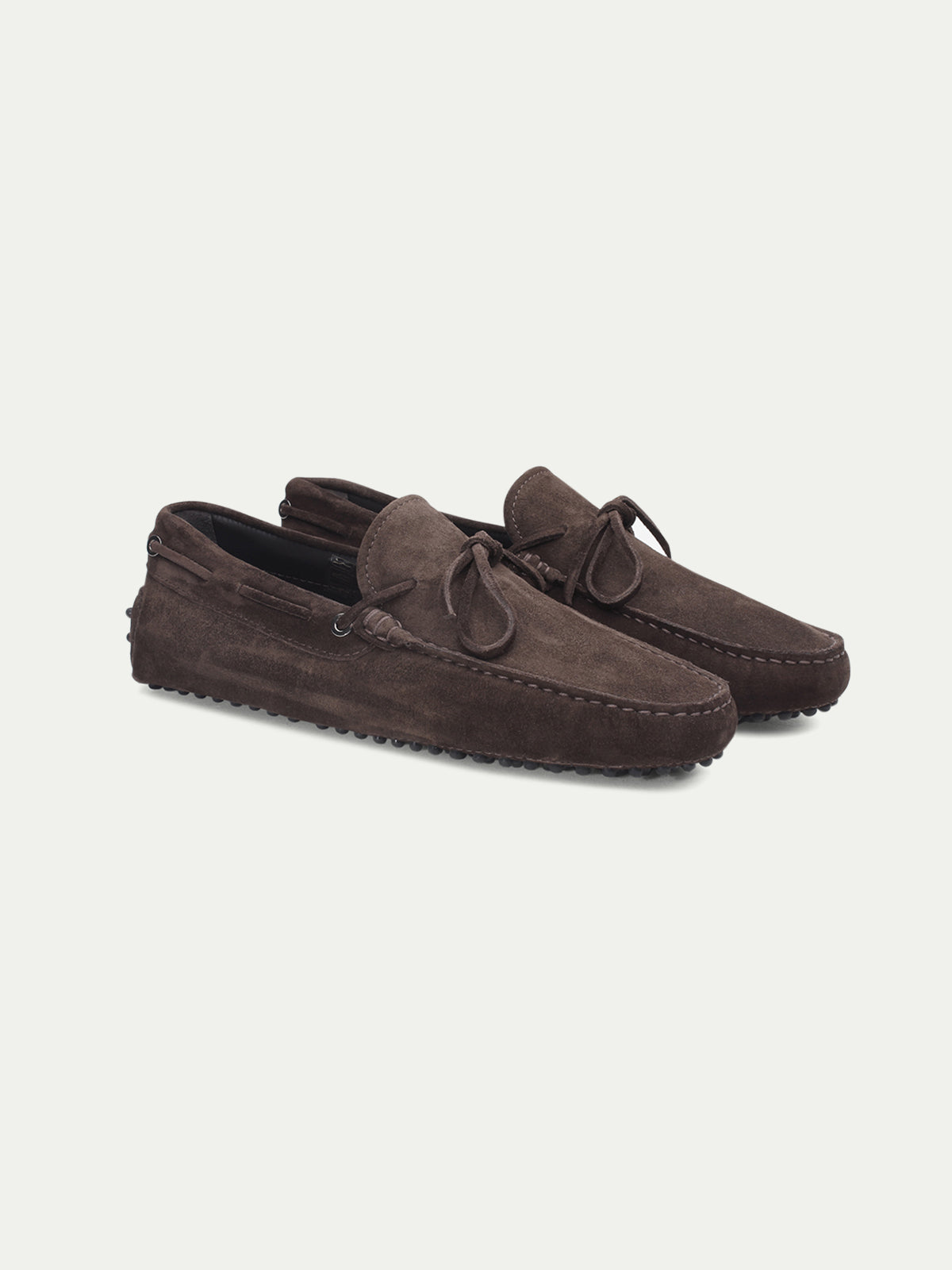 Warm Grey Suede City Driver Shoes