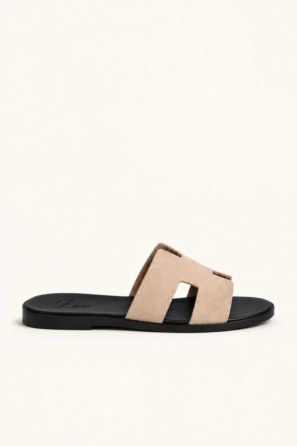 Coastal Suede Sandal Beige