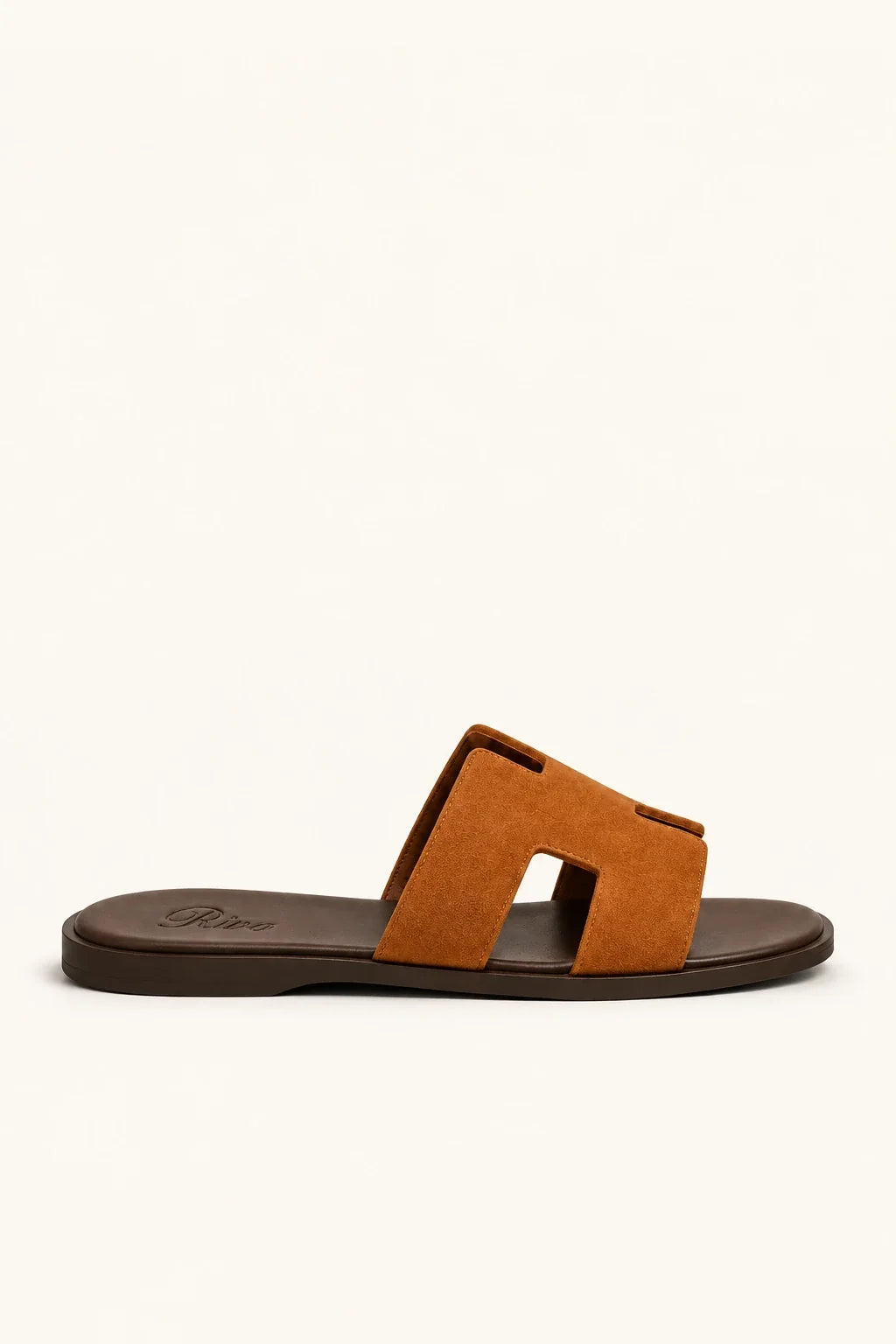 Coastal Suede Sandal Brown